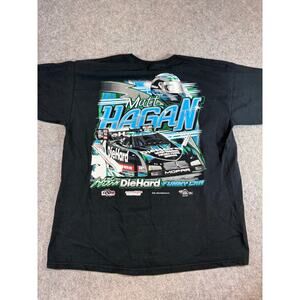 NHRA Matt Hagan Shirt Mens Black DieHard Nitro Funny Car Mopar Racing Tee XL